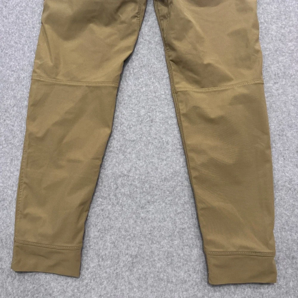 American Eagle Active Flex Khaki Tan Tapered Tech Pants Mens 29x32 Articulated